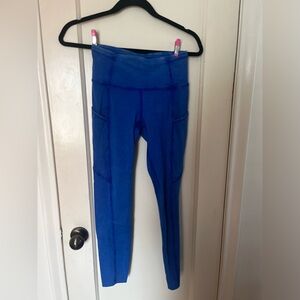 Lululemon fast and free ice dye leggings
